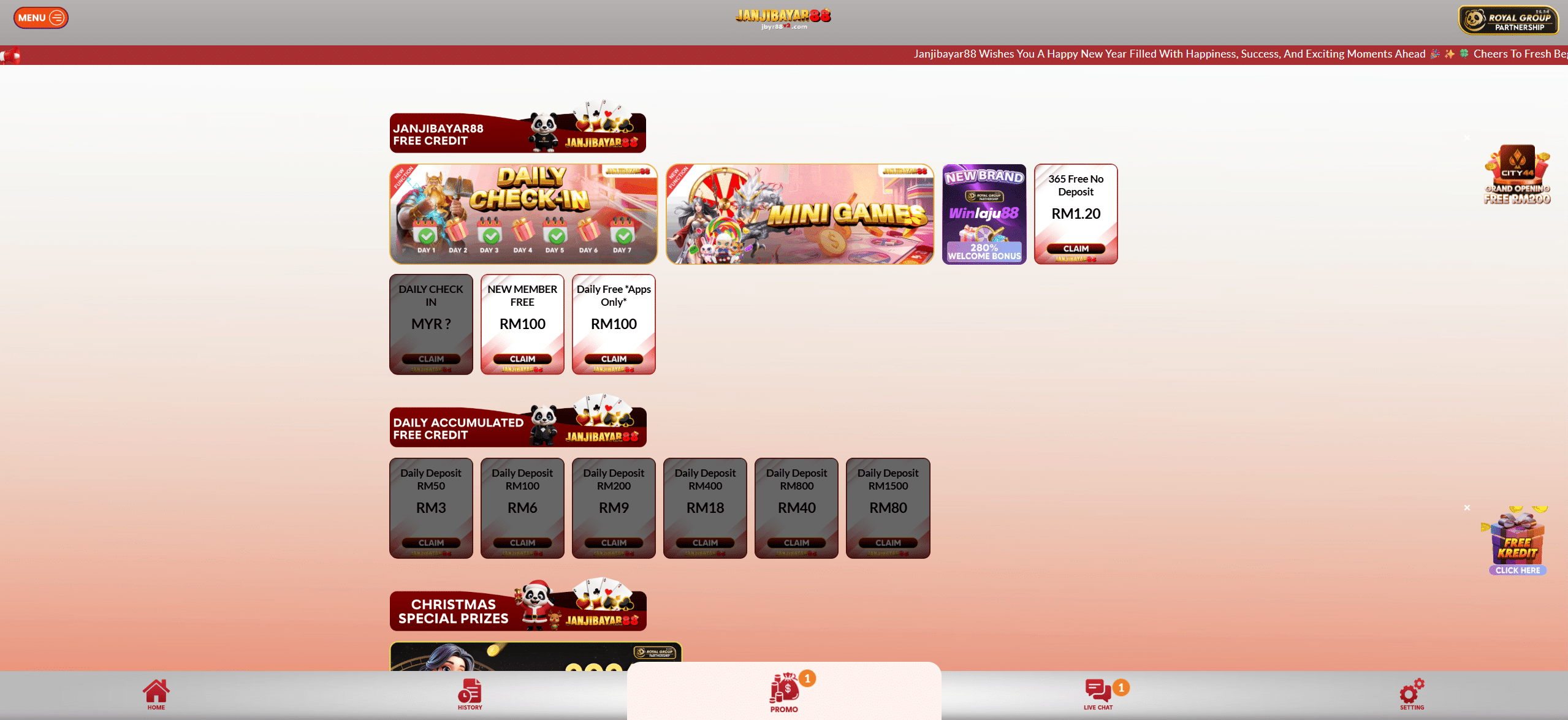 Janjibayar88 Mainpage