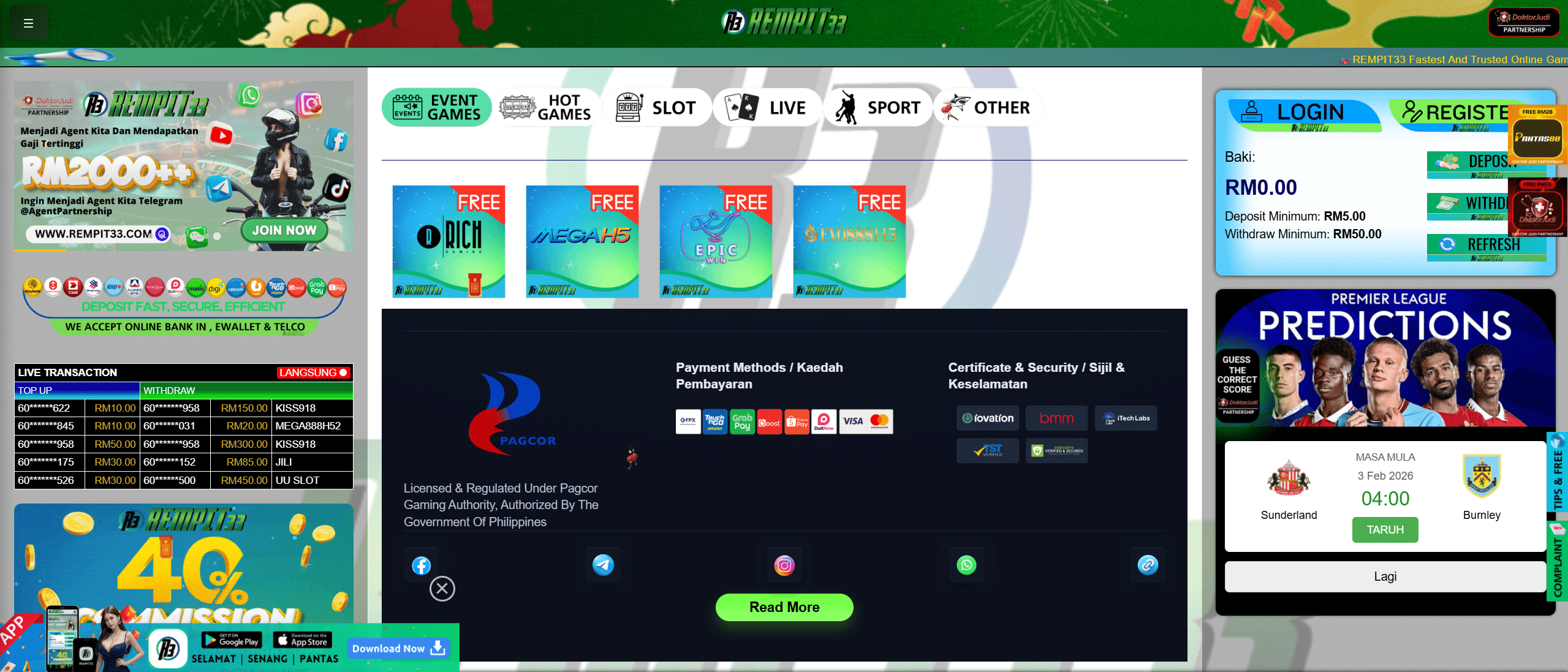 rempit33 casino mainpage