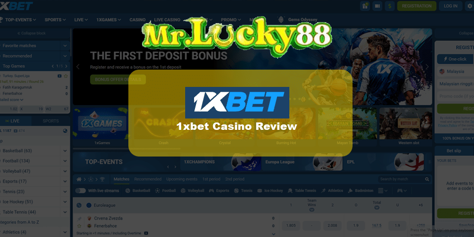 1xbet Casino Review