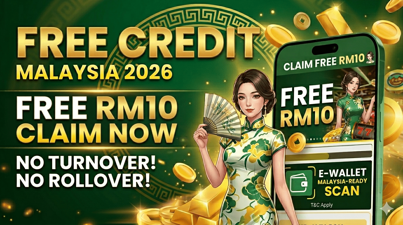 Free credit mrlucky88 on 2026 online casino malaysia