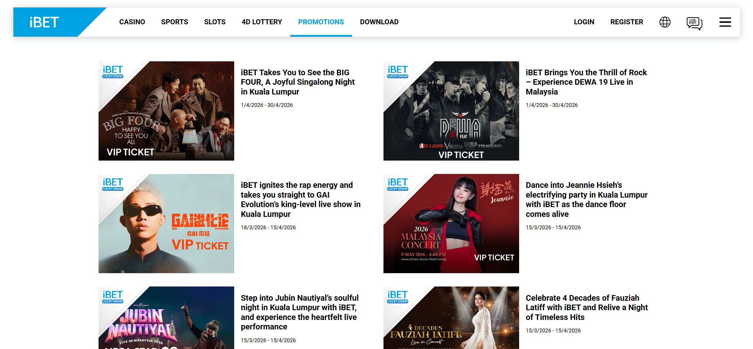 ibet online casino promotions