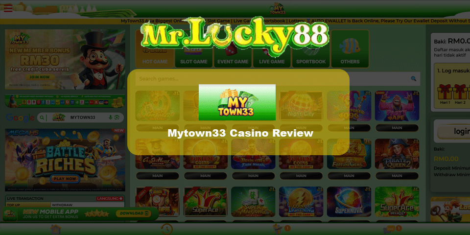 mytown33 online casino review
