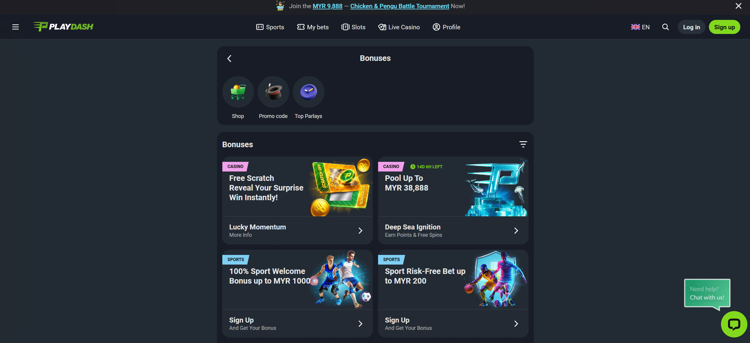 playdash promotions malaysia 2026