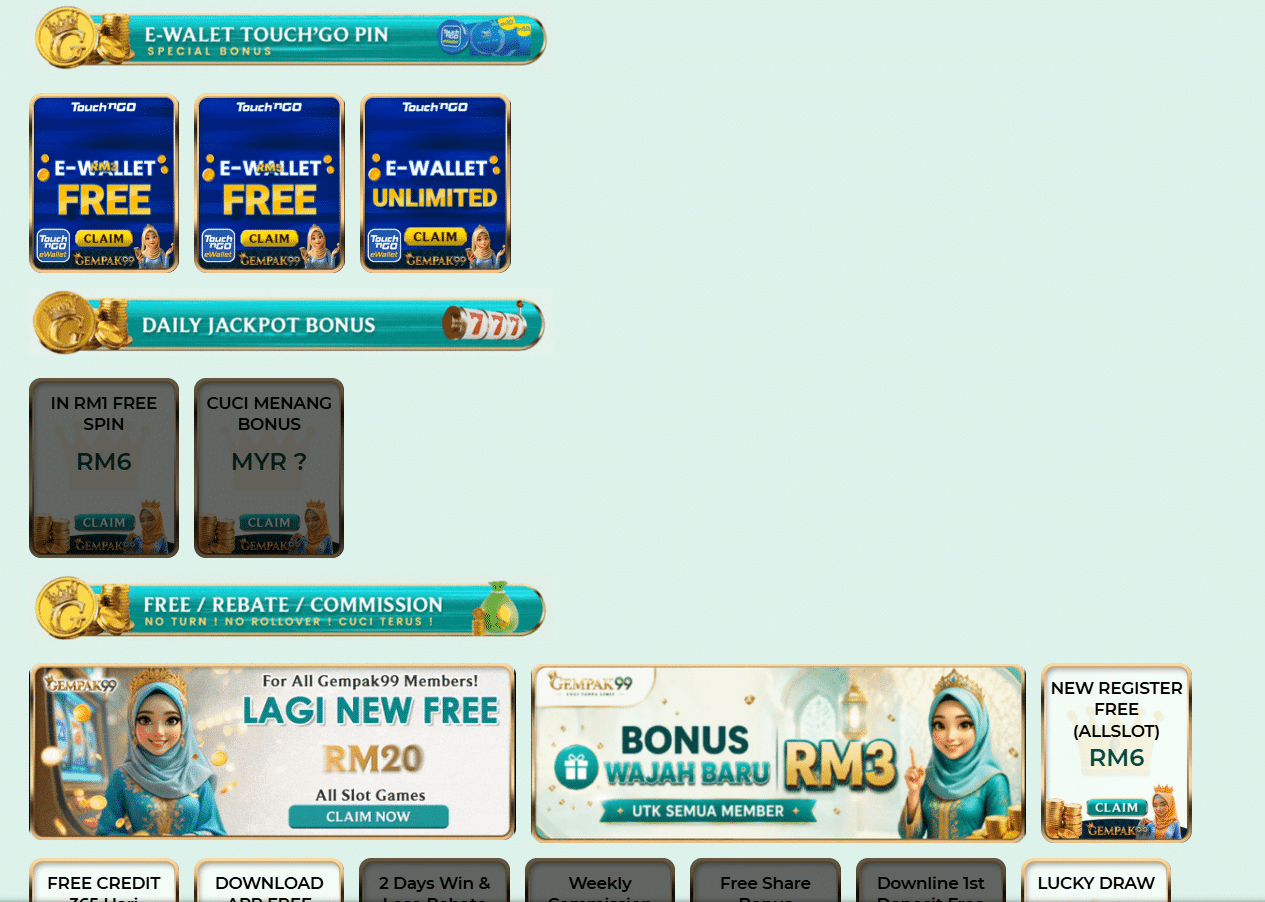 gempak99 online casino promotions
