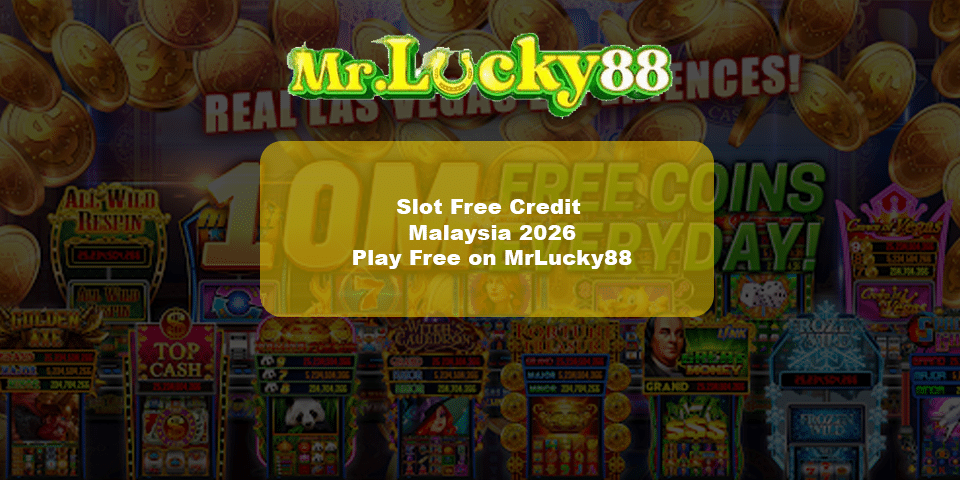 slot free credit malaysia 2026 for mrlucky88